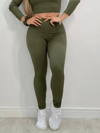 Conjunto Fitness Manga Longa Diversas Cores